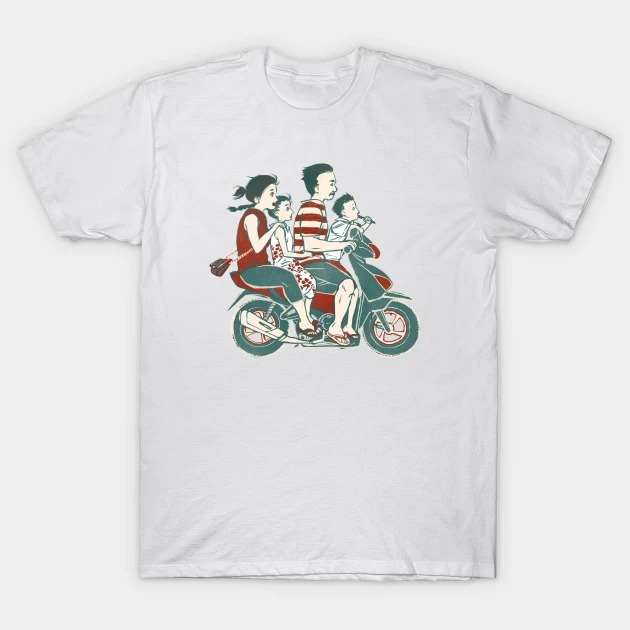 People of Bali Family Ride T-Shirt