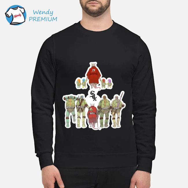 Yoan Moncada Teenage Mutant Ninja Turtles And Splinter Chicago White Sox  Shirt, hoodie, sweater, long sleeve and tank top