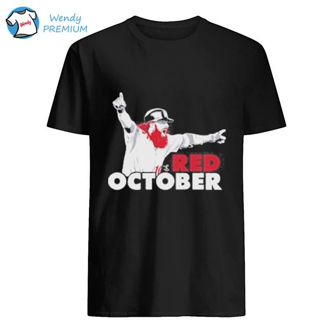Dodgers Justin Turner Red October T-shirt, hoodie, sweater, long
