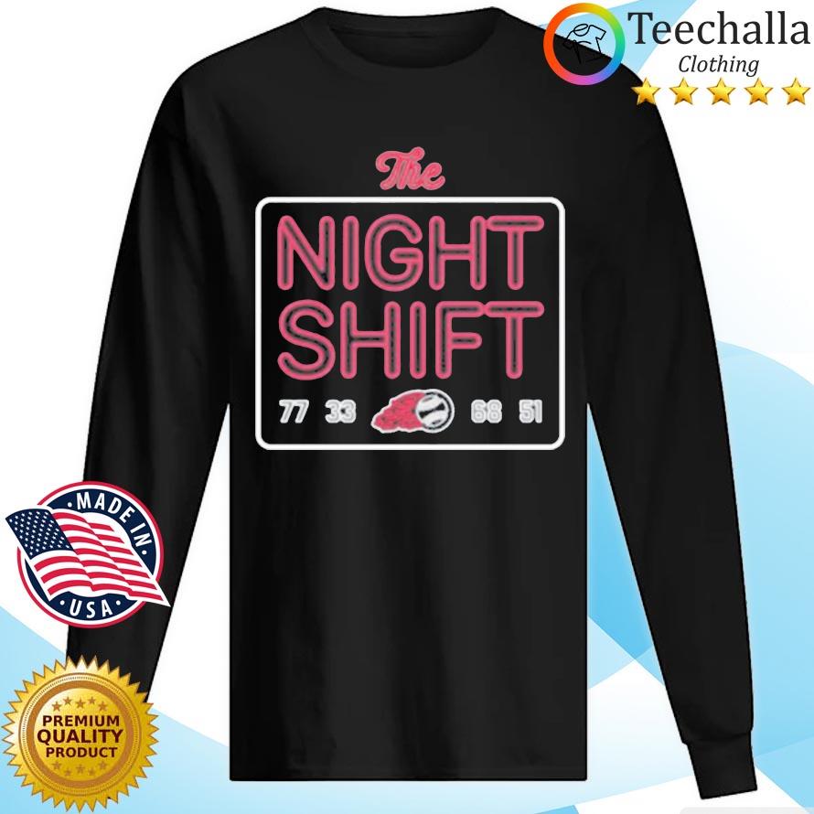 Atlanta Braves The Night Shift 77 33 68 51 Shirt, hoodie, sweater, long  sleeve and tank top