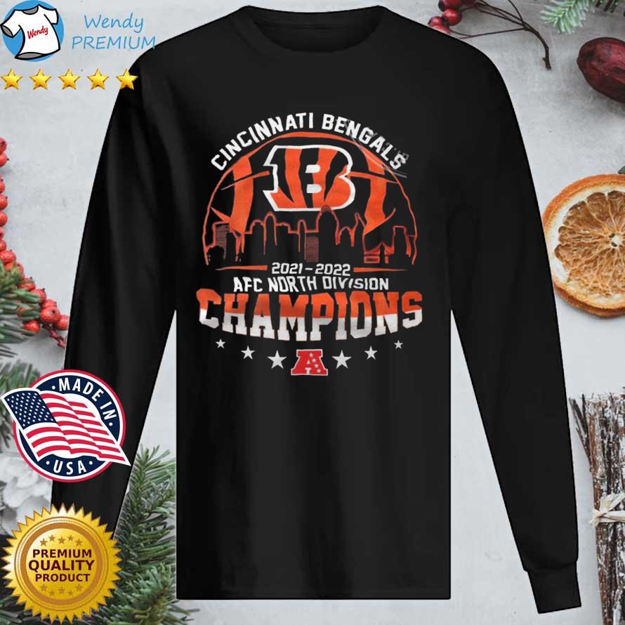 Cincinnati Bengals AFC North Division Champions shirt, hoodie, sweater,  long sleeve and tank top