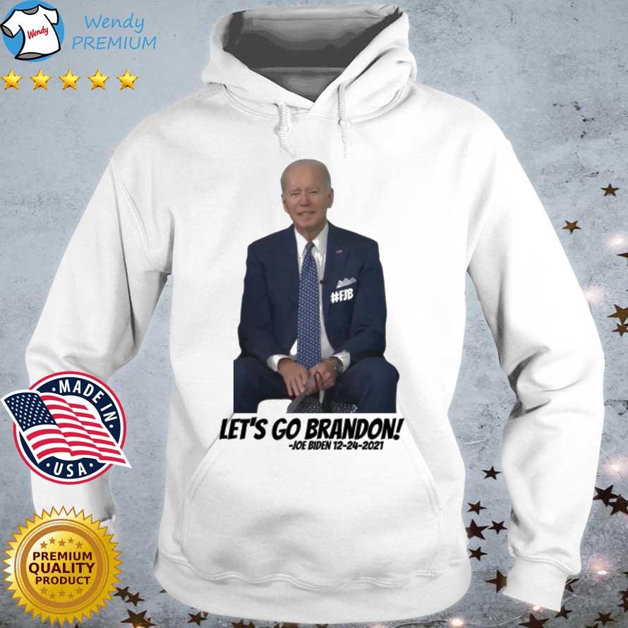 #FJB let's go brandon Joe Biden 12-24-2021 Hoodie trang