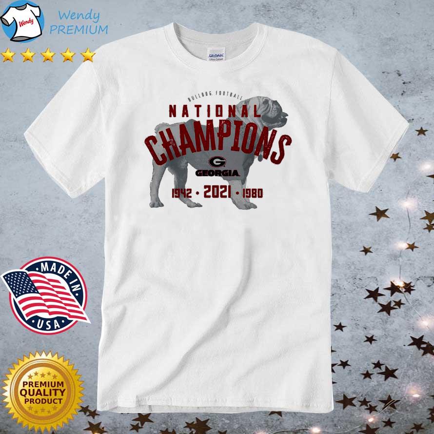 Georgia Bulldogs 3-Time Football National Champions shirt, hoodie, sweater,  long sleeve and tank top