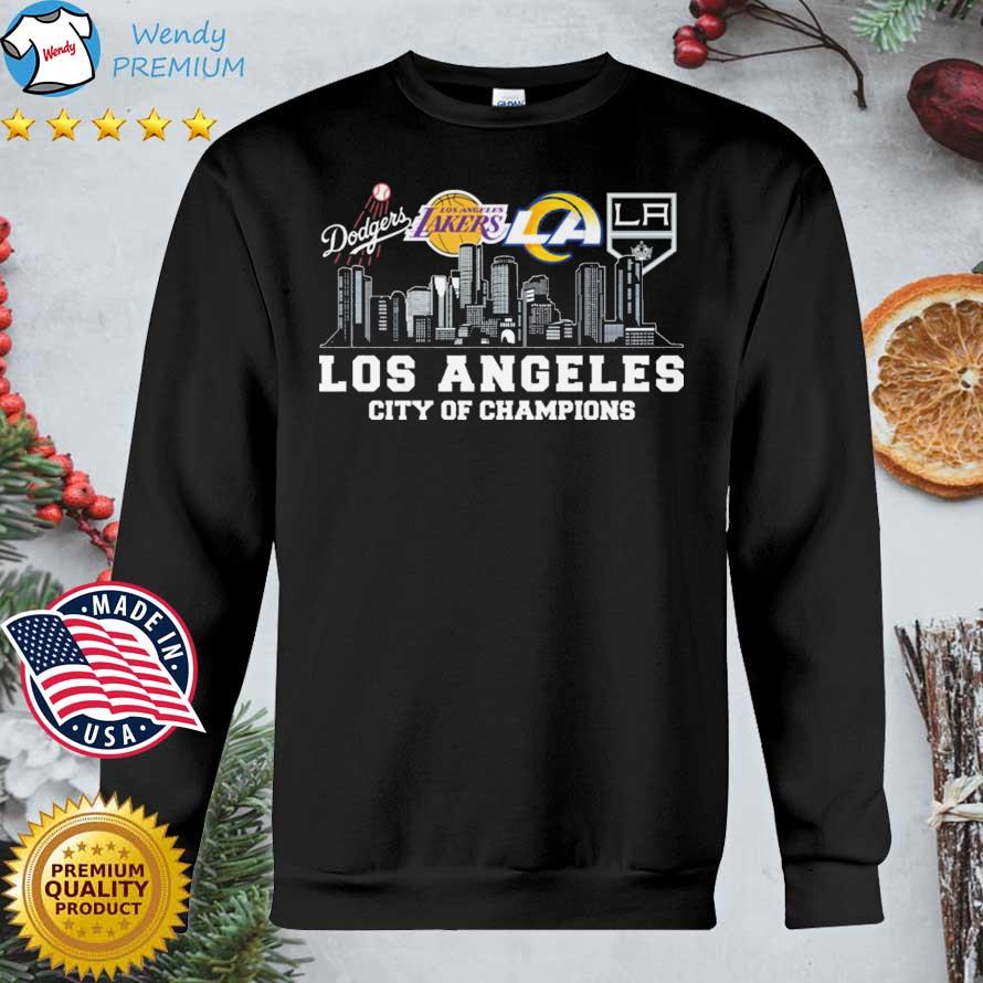 Los Angeles Rams Los Angeles Dodgers Los Angeles Lakers inside shirt