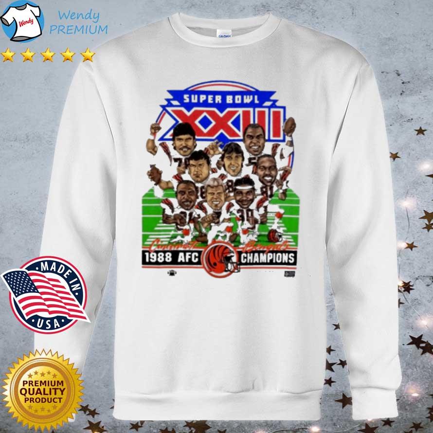 Super Bowl XXIII Cincinnati Bengals 1988 AFC Champions shirt, hoodie,  sweater, long sleeve and tank top