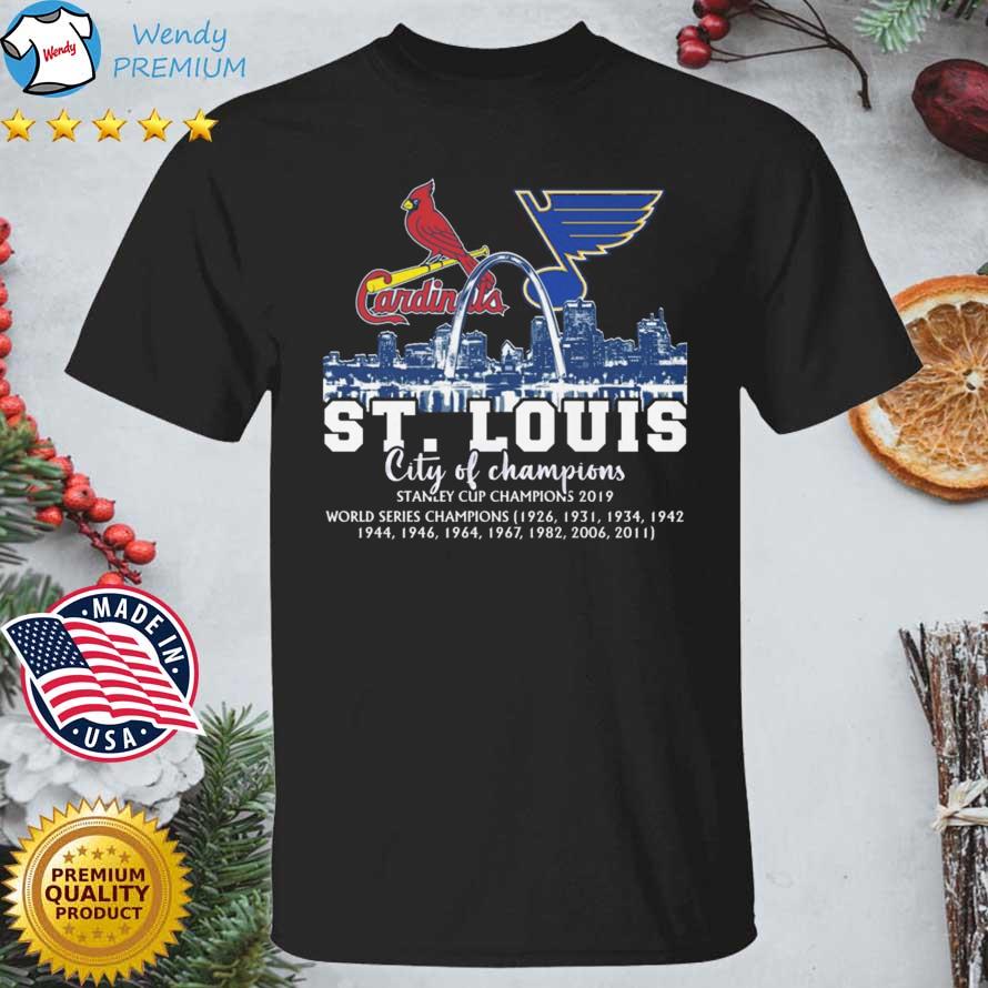 St. Louis Cardinals and St. Louis Blues city shirt, hoodie, sweater, long  sleeve and tank top