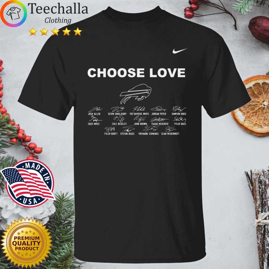 buffalo bills choose love shirt nike