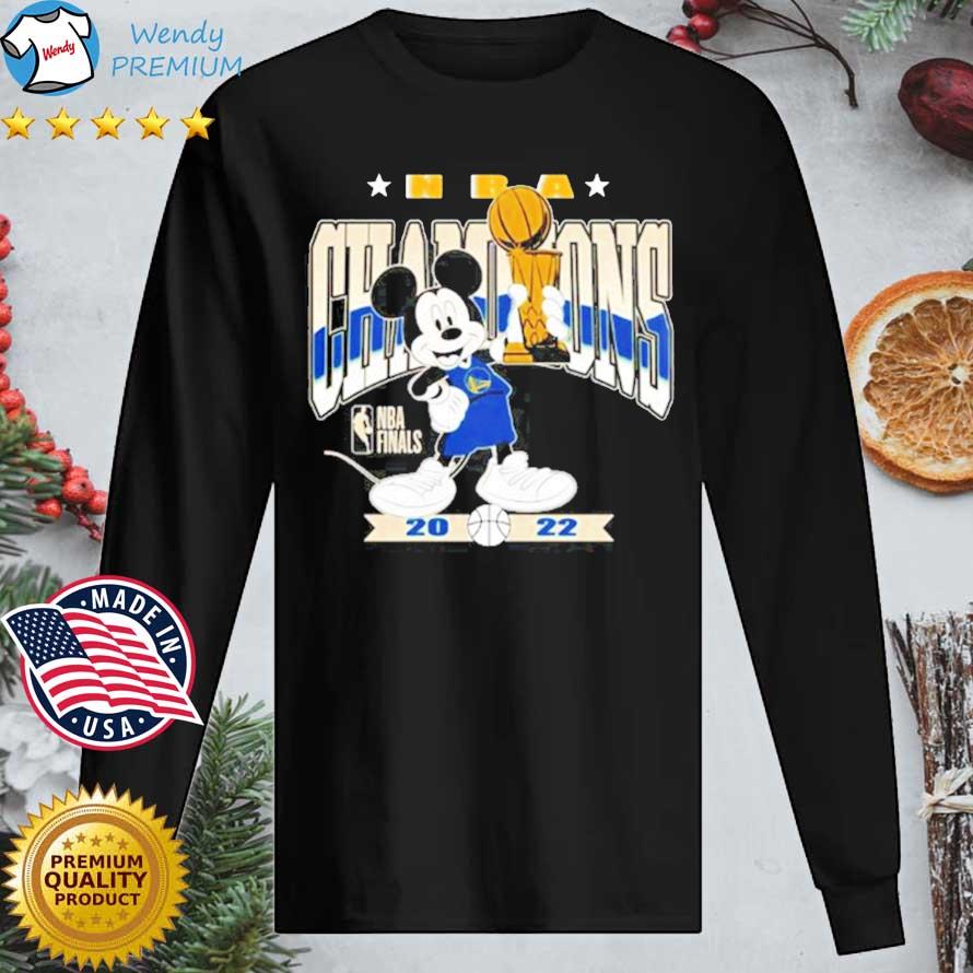 Mickey Mouse Disneyland Golden State Warriors NBA Finals Champions