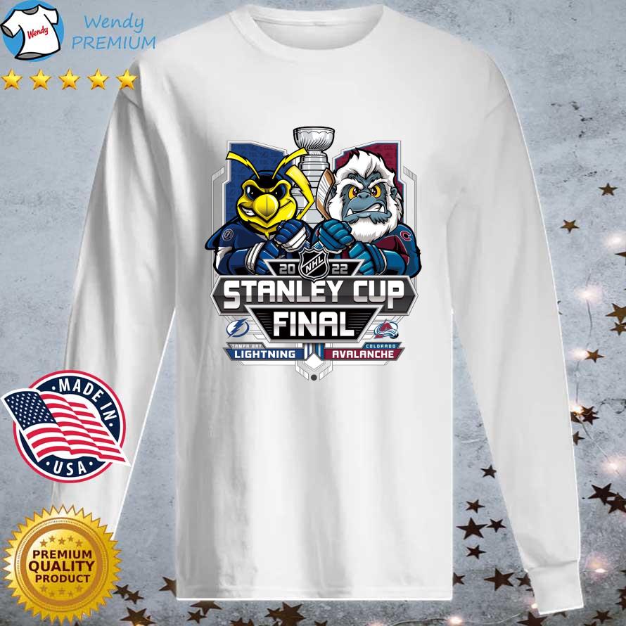 Colorado Avalanche Vs. Tampa Bay Lightning 2022 Stanley Cup Final Shirt  t-shirt