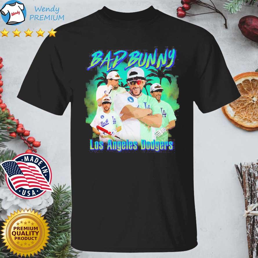 Bad Bunny Dodgers Shirt Los Angeles Dodgers Bad Bunny - T-shirts Low Price