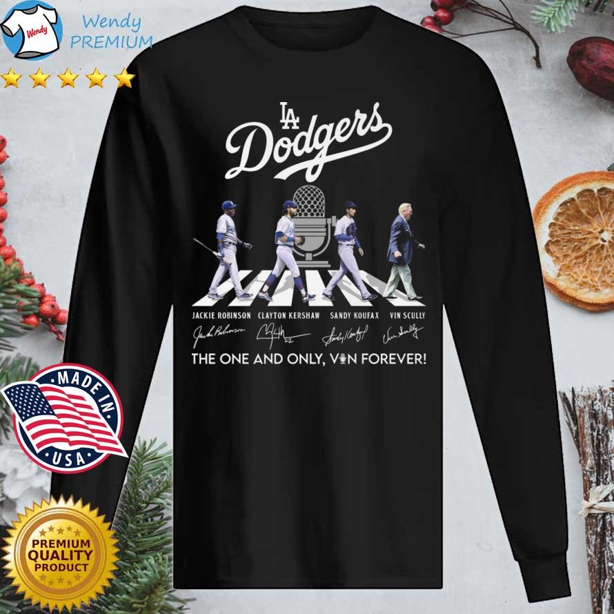 The Dodgers Abbey Road Signatures Los Angeles Dodgers t-shirt by