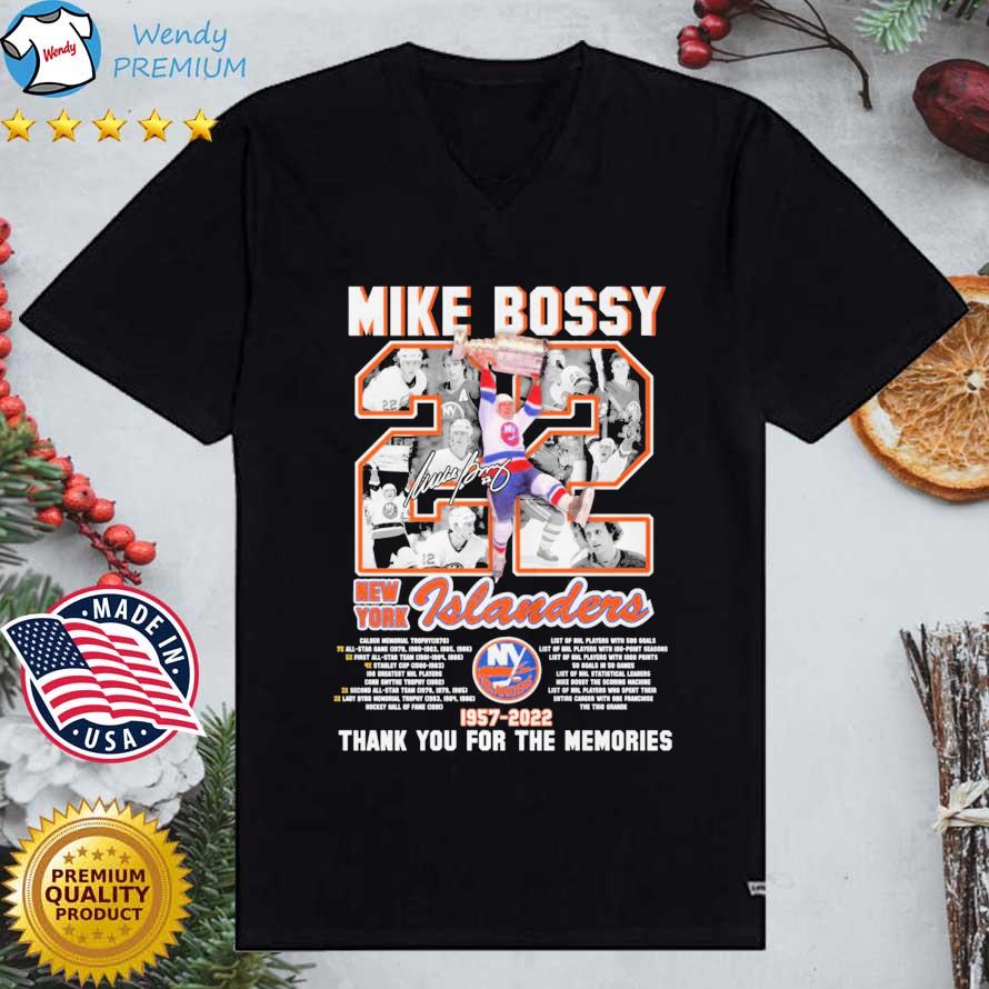 Mike Bossy Thanks for The Memories 1957-2022 shirt, hoodie, sweater, long  sleeve and tank top