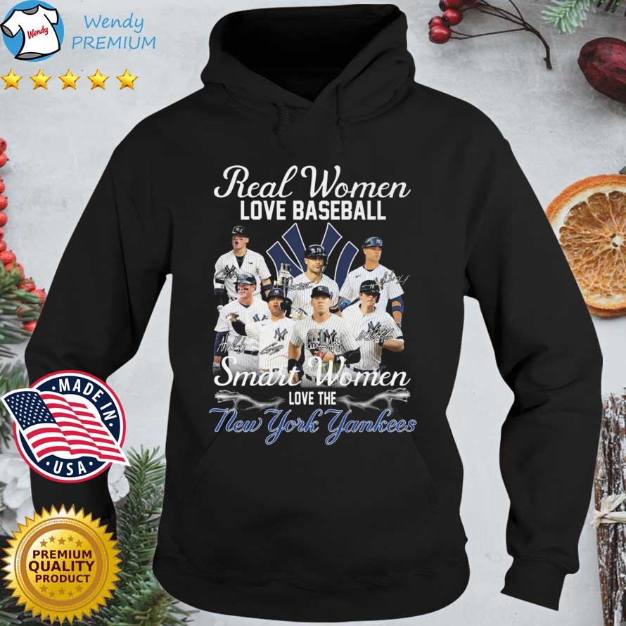 Real Women love Baseball Smart Women love the New York Yankees 2023 shirt,  hoodie, sweater, long sleeve and tank top