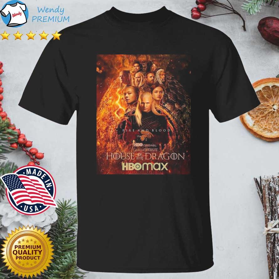 Official fire And Blood House Of The Dragon Shirt