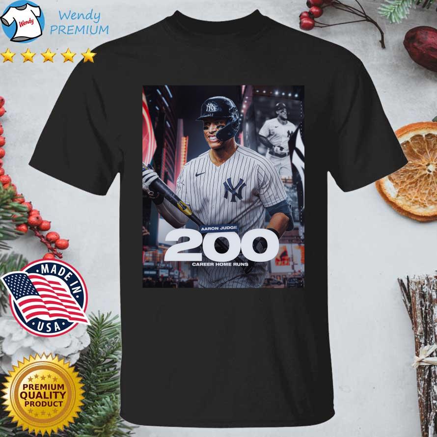 Official new York Yankees Aaron Judge 200 Career Home Runs shirt