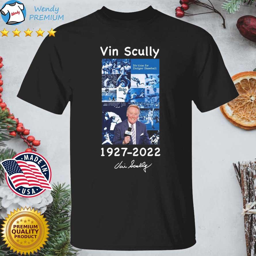Official Rip vin scully los angeles Dodgers 1927 2022 T-shirt, hoodie, tank  top, sweater and long sleeve t-shirt