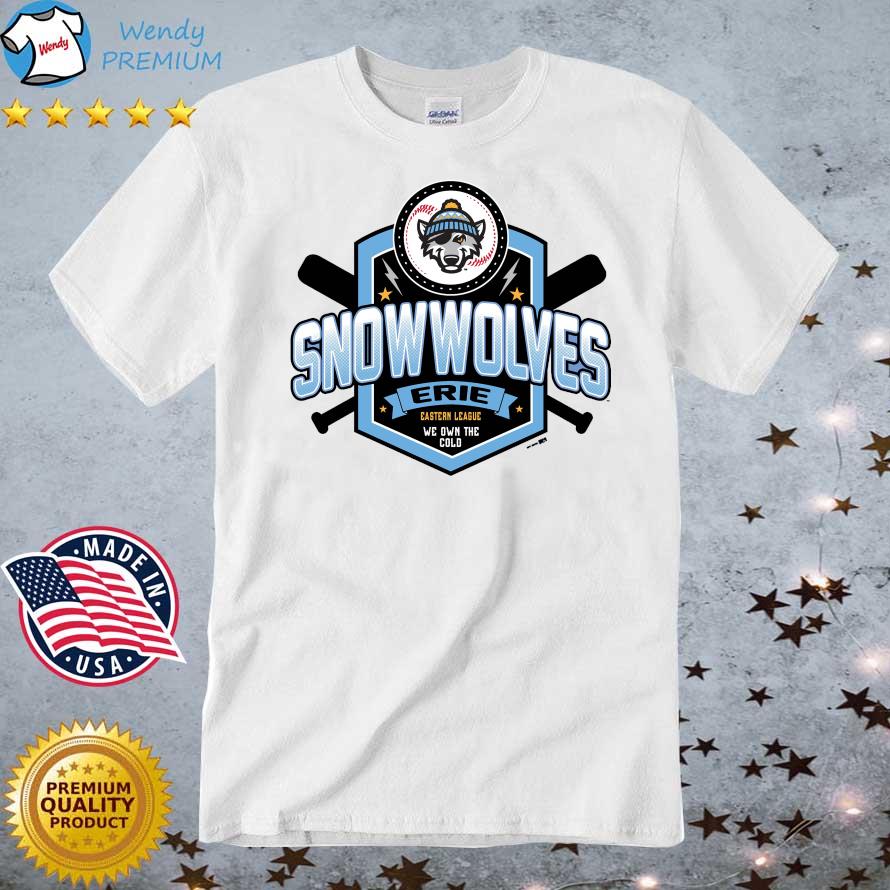 Erie SeaWolves Snow Wolves Erie Eastern League We Own The Cold shirt