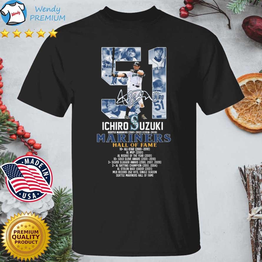 Ichiro Suzuki Seattle Mariners MLB Shirts for sale