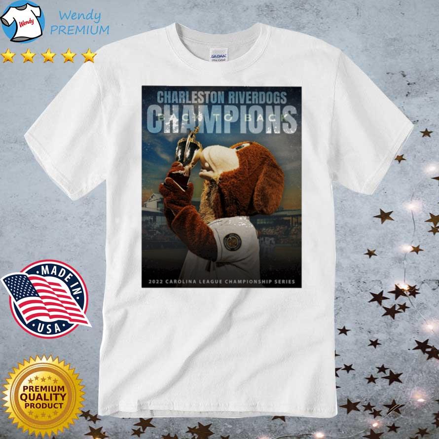 Funny charleston Riverdogs Champions 2022 Carolina League Championship Series Shirt