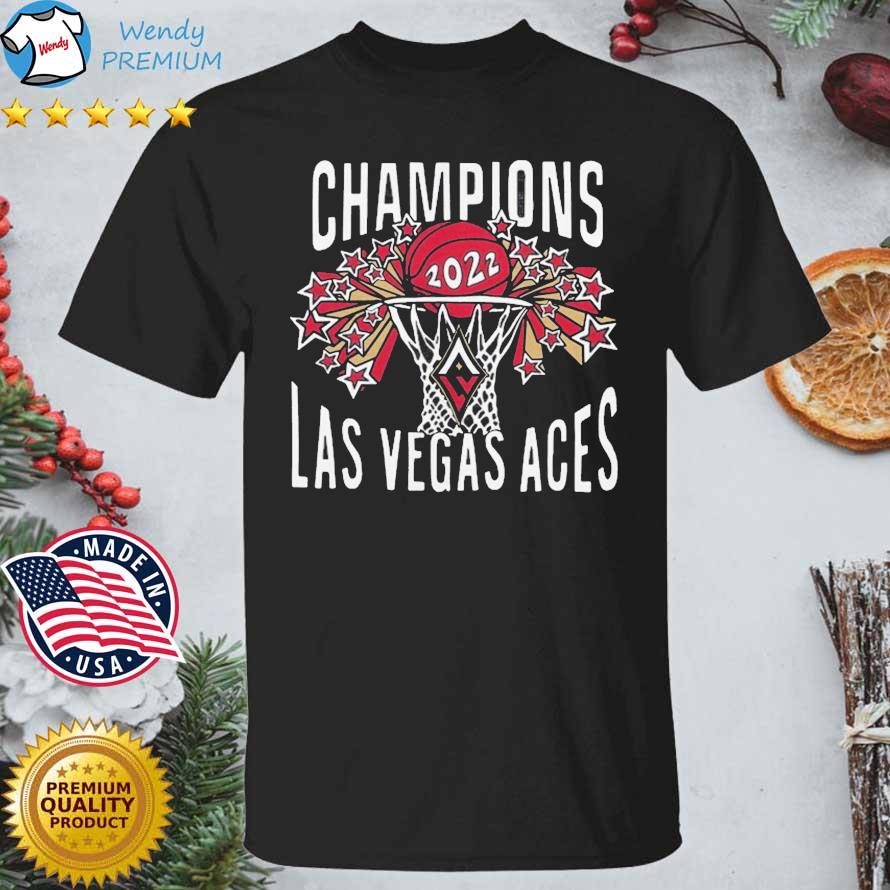 Funny las Vegas Aces Homage Charcoal 2022 WNBA Finals Champions shirt