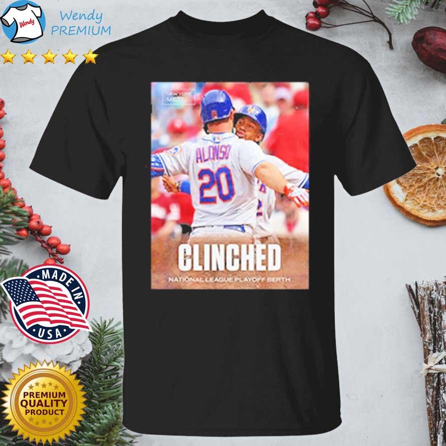 Funny new York Mets Are MLB 2022 Postseason Bound Clinched NL Playoff shirt