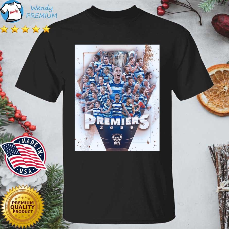 Geelong Cats Australian Football League 2022 Premiership Cup shirt
