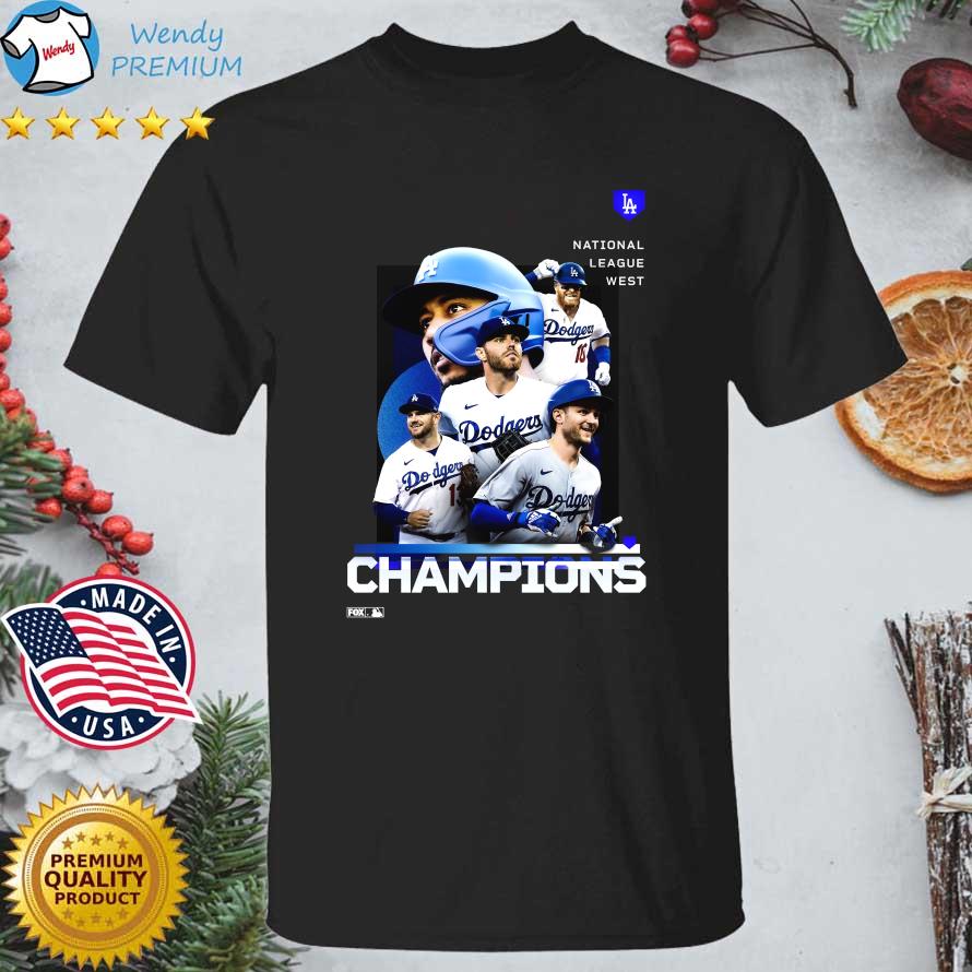Los Angerles Dodgers 7th National League West Champions shirt, hoodie