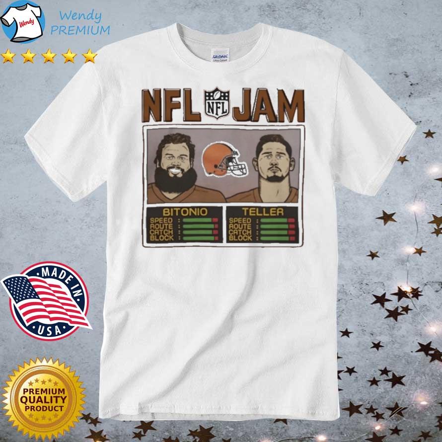 Official Nfl jam browns bitonio and teller shirt, hoodie, sweater