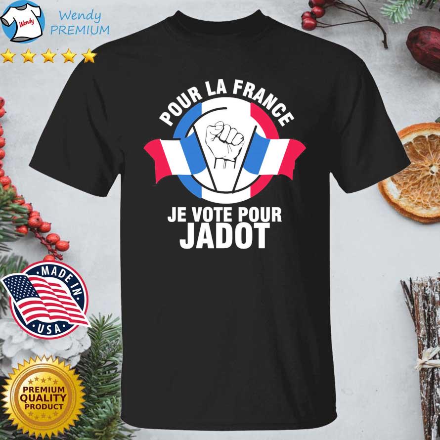 Official i'm Voting For Jadot Yannick Presidential 2022 Je Vote Pour Japot shirt