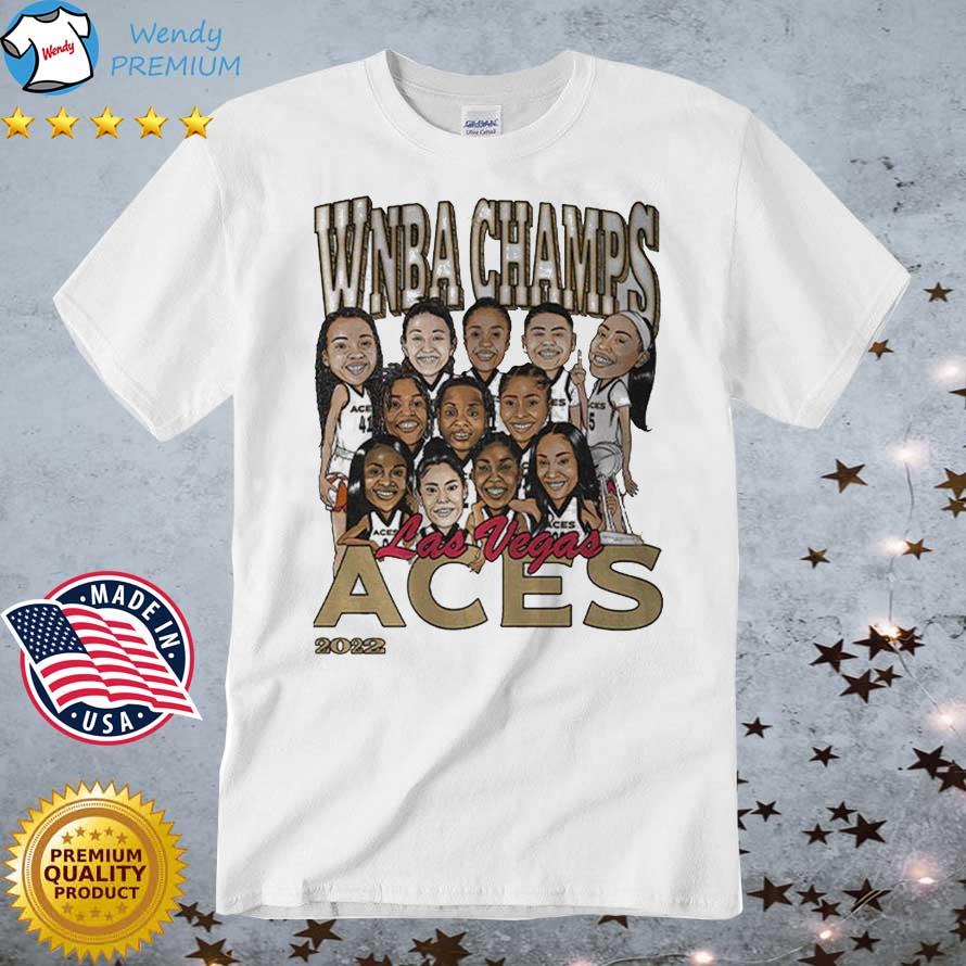 Official las Vegas Aces Chibi WNBA Champs 2022 shirt