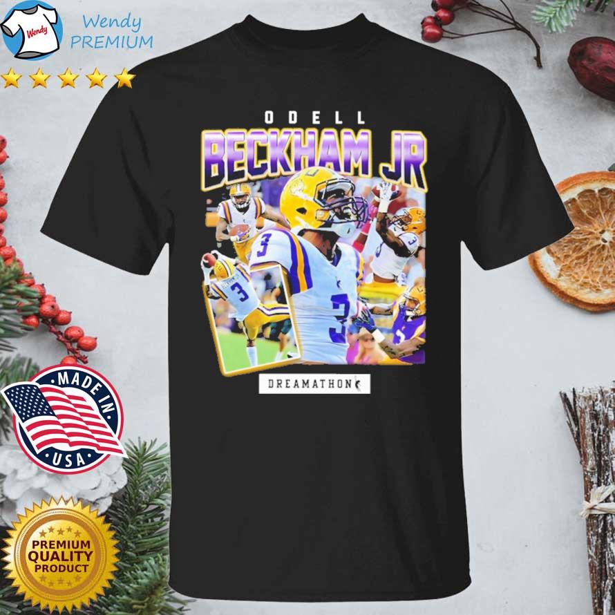 Official odell Beckham Jr LSU Tigers Dreamathon shirt