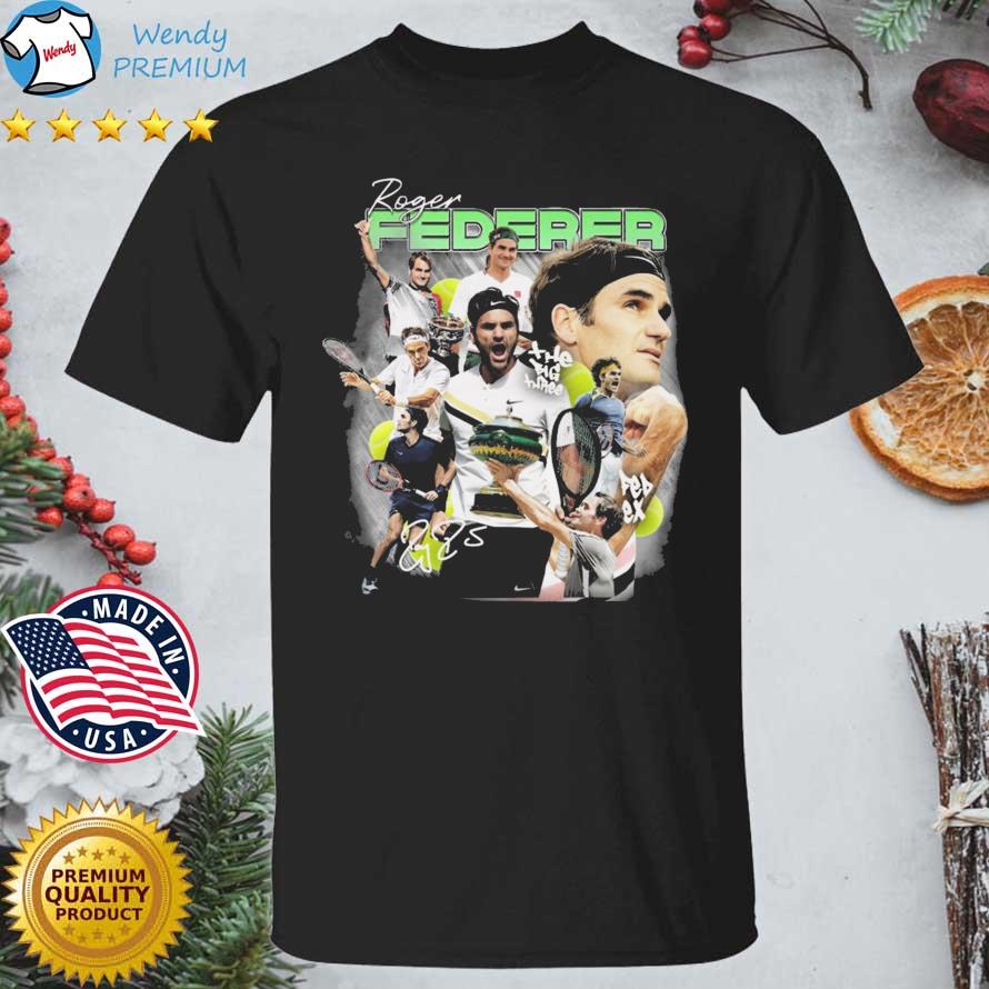 Roger Federer The Big Three Signature shirt