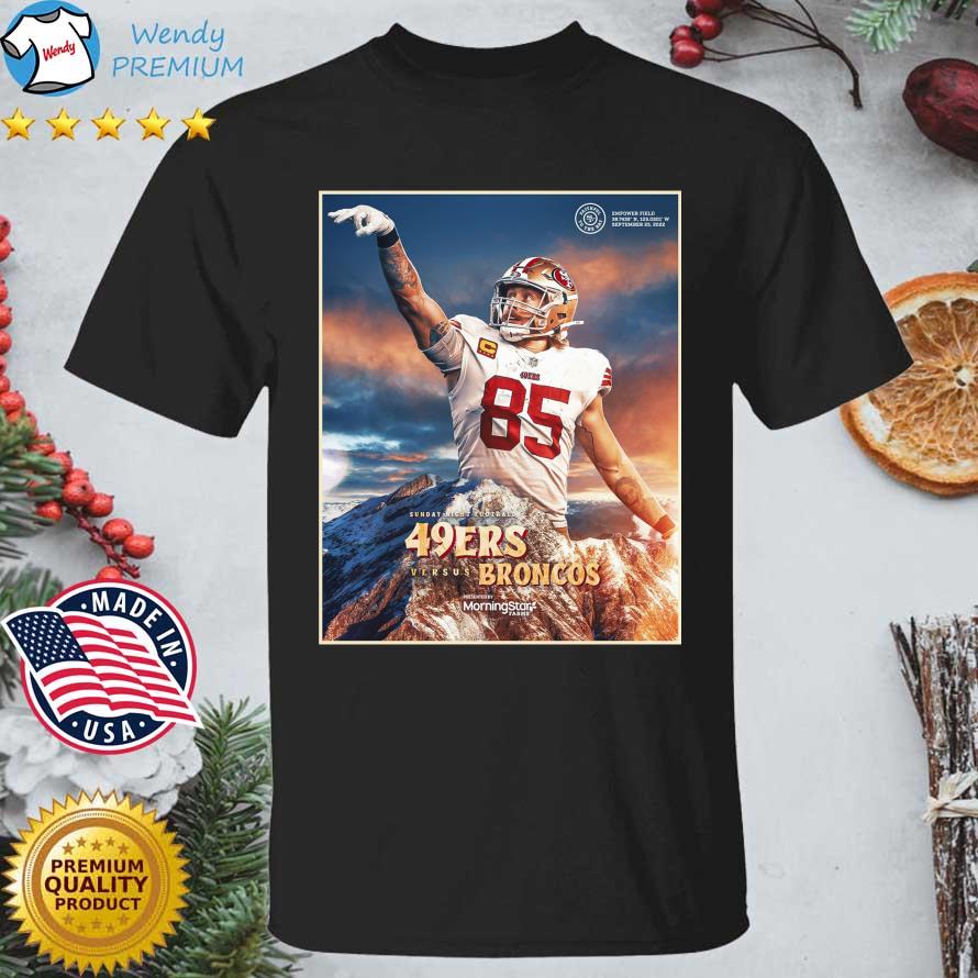 San Francisco 49ers Versus Denver Broncos Sunday Night Football shirt