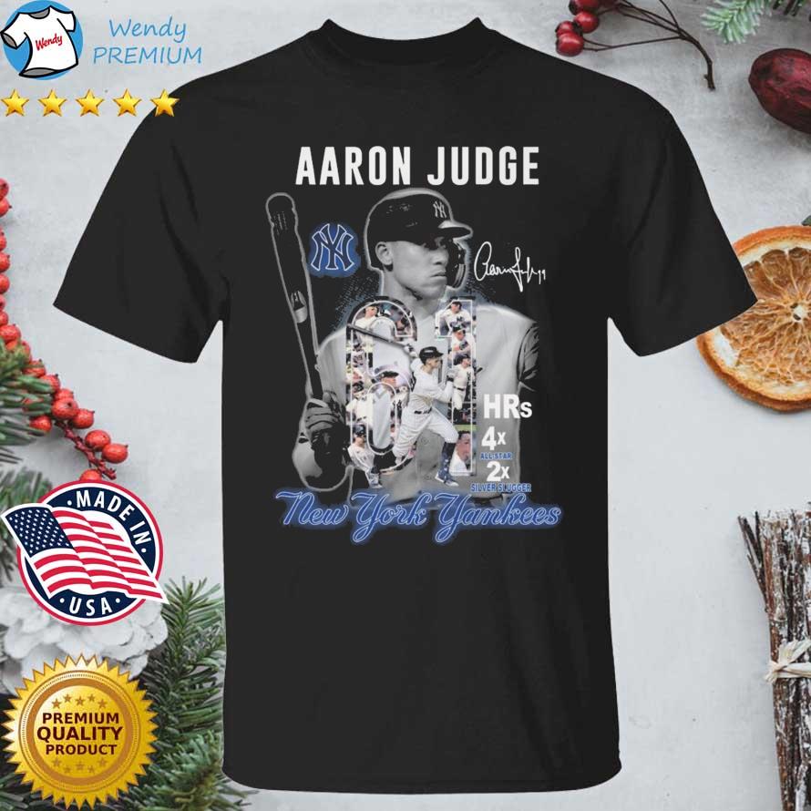 Aaron Judge 61 Hrs 4x All Star New York Yankees Signature shirt