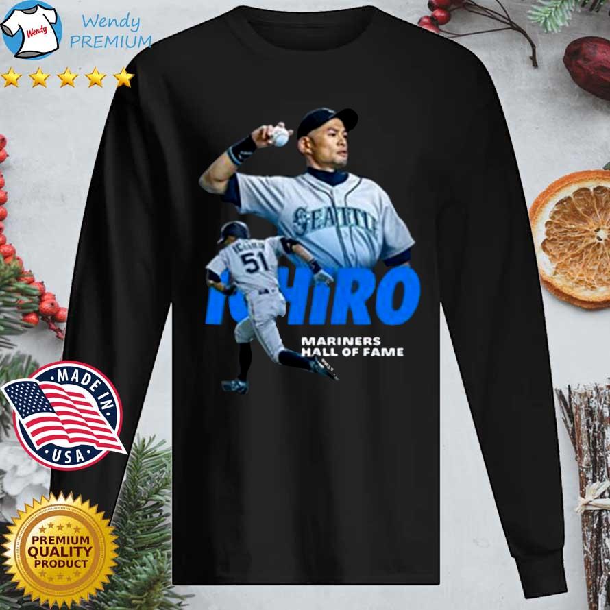 Ichiro Suzuki #51 Seattle Mariners Hall Of Fame shirt, hoodie