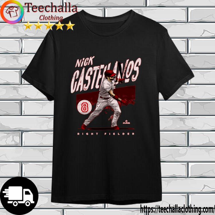 Official nick Castellanos Right Fielder Philadelphia Phillies Signature shirt