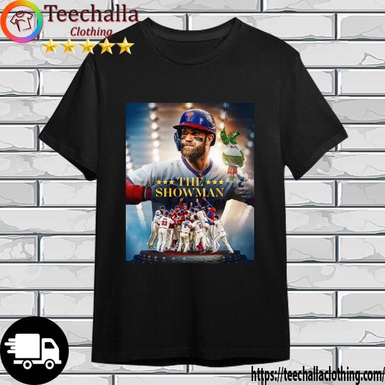 Official philadelphia Phillies The Showman 2022 World Series shirt