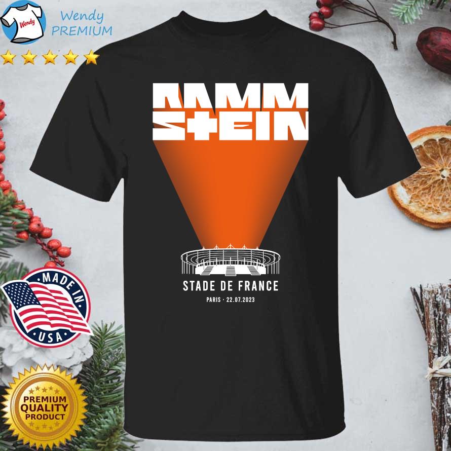 Official Rammstein Stade De France Europe Stadium Tour 2023 Paris T-Shirt
