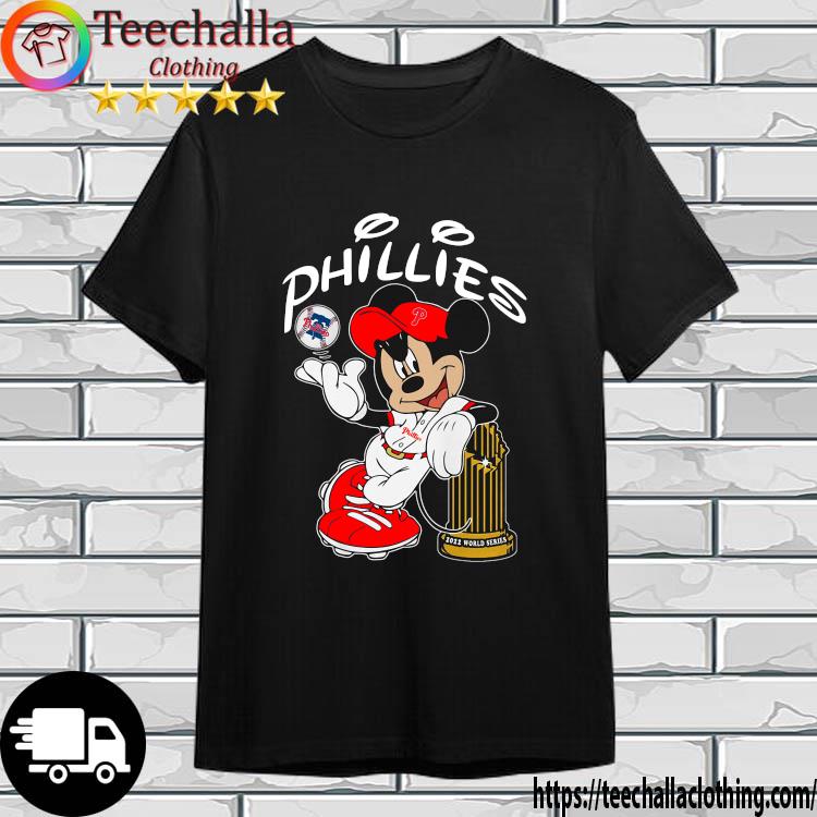 Official the Phillies Mickey Mouse 2022 World Series shirt