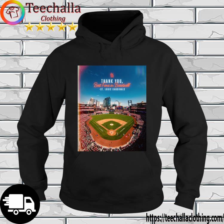 St Louis Cardinals Thank You Best Fans In Baseball s hoodie