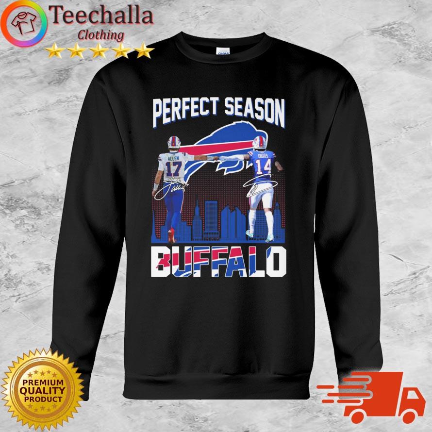 Josh Allen And Stefon Diggs Perfect Season Buffalo Bills Signatures shirt