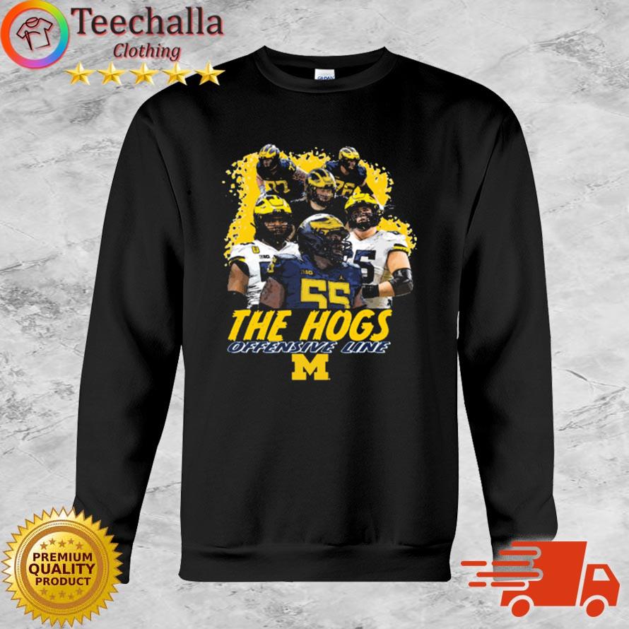 Michigan Wolverines The Hogs Offensive Line shirt