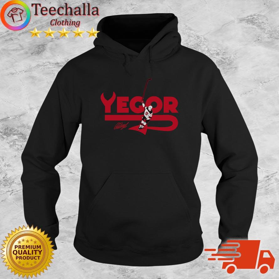 Yegor Sharangovich Celly Signature Sweater Hoodie