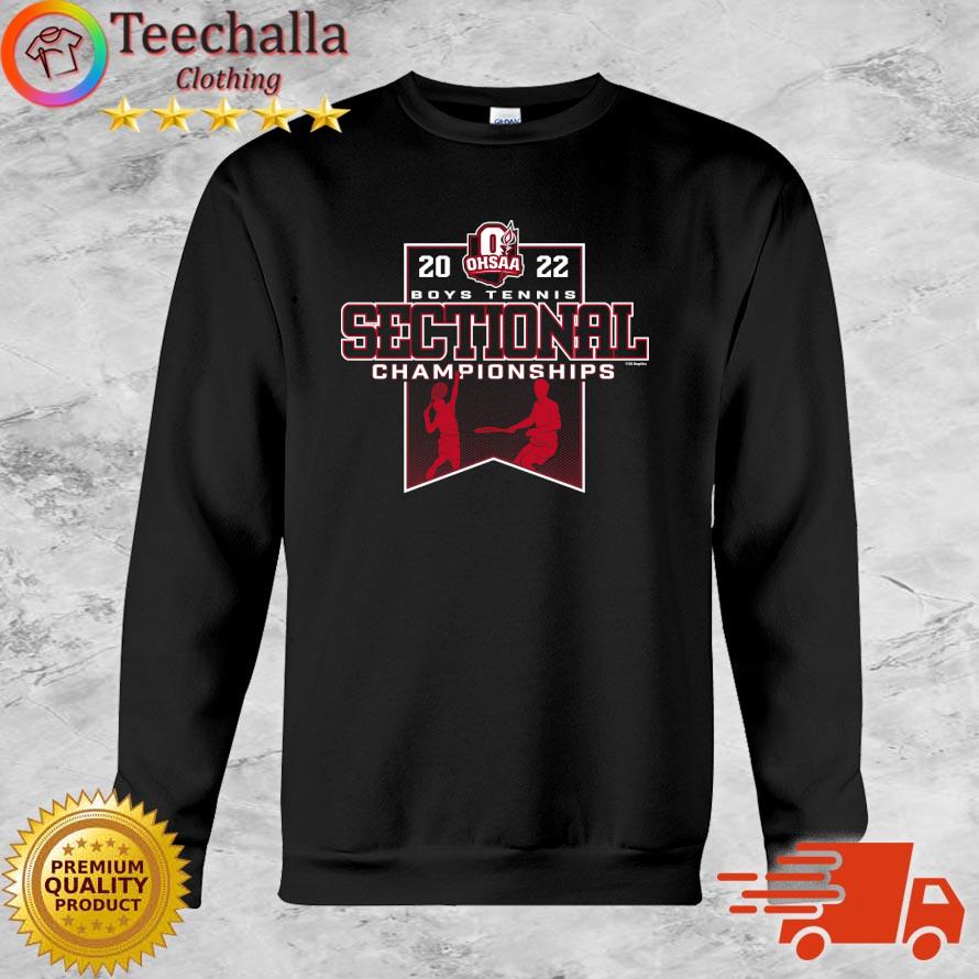2022 OHSAA Boys Tennis Sectionals Championships shirt