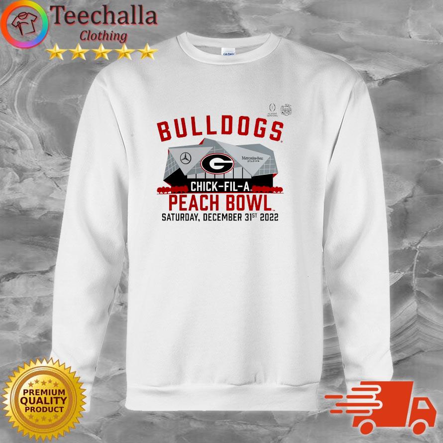 Georgia Bulldogs Chick-Fil-A Peach Bowl Saturday December 31st 2022 shirt
