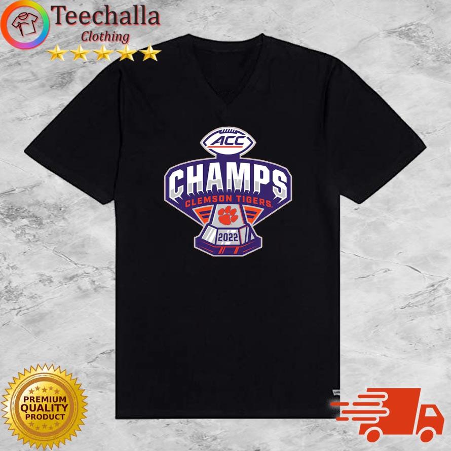 Clemson Tigers 2022 ACC Football Conference Champions s V-neck