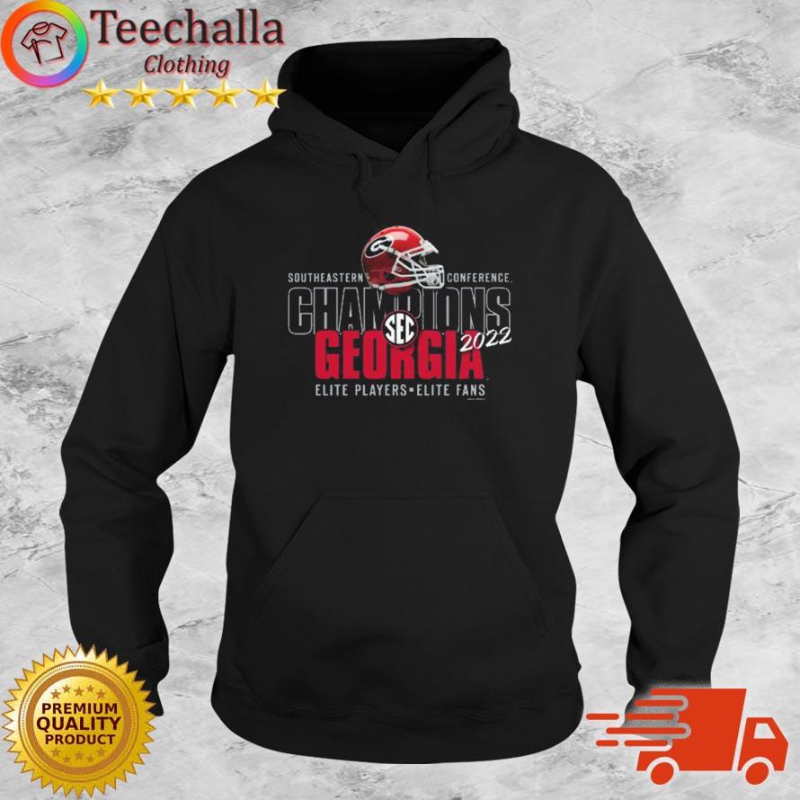Georgia Bulldogs 2022 Southeastern Conference Champions Elite Players Elite Fans s Hoodie