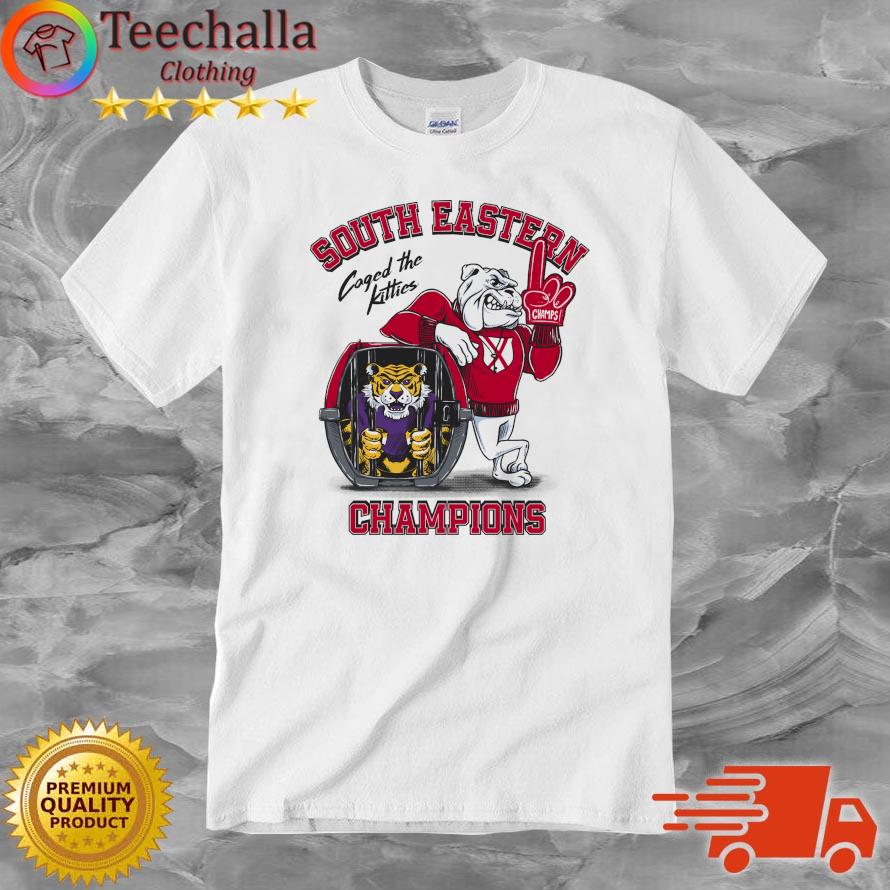 Georgia Bulldogs Beat LSU Tigers 2022 Southeastern Conference Champions Shirt shirt
