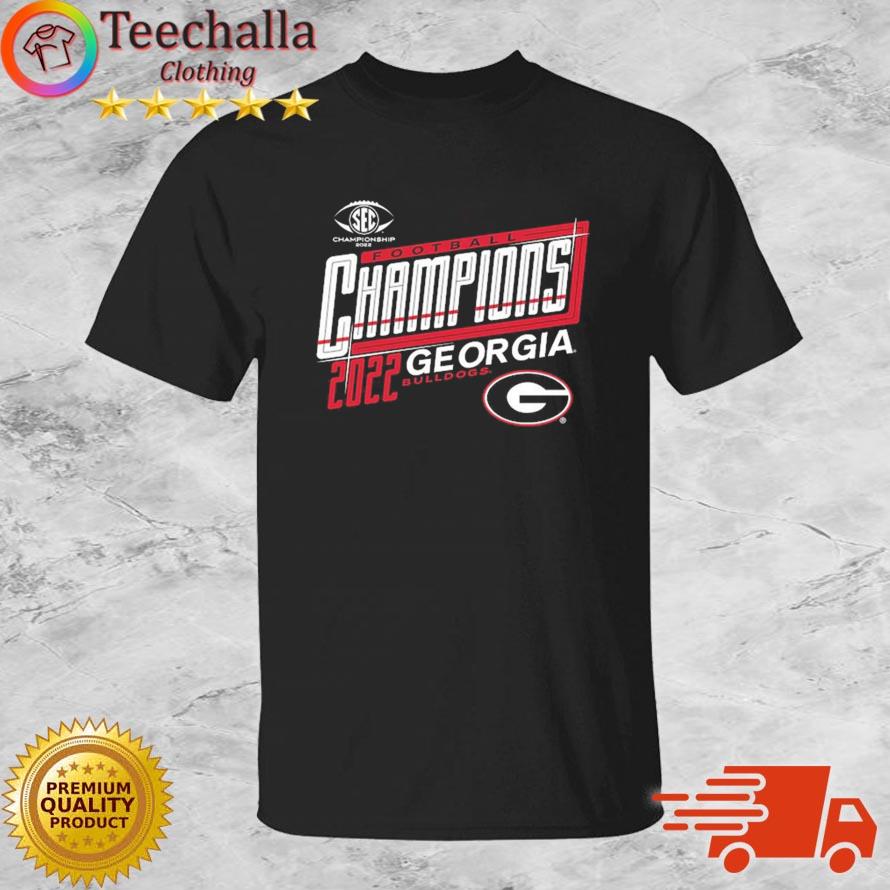 Georgia Bulldogs Sec Championship 2022 Football Champions s shirt