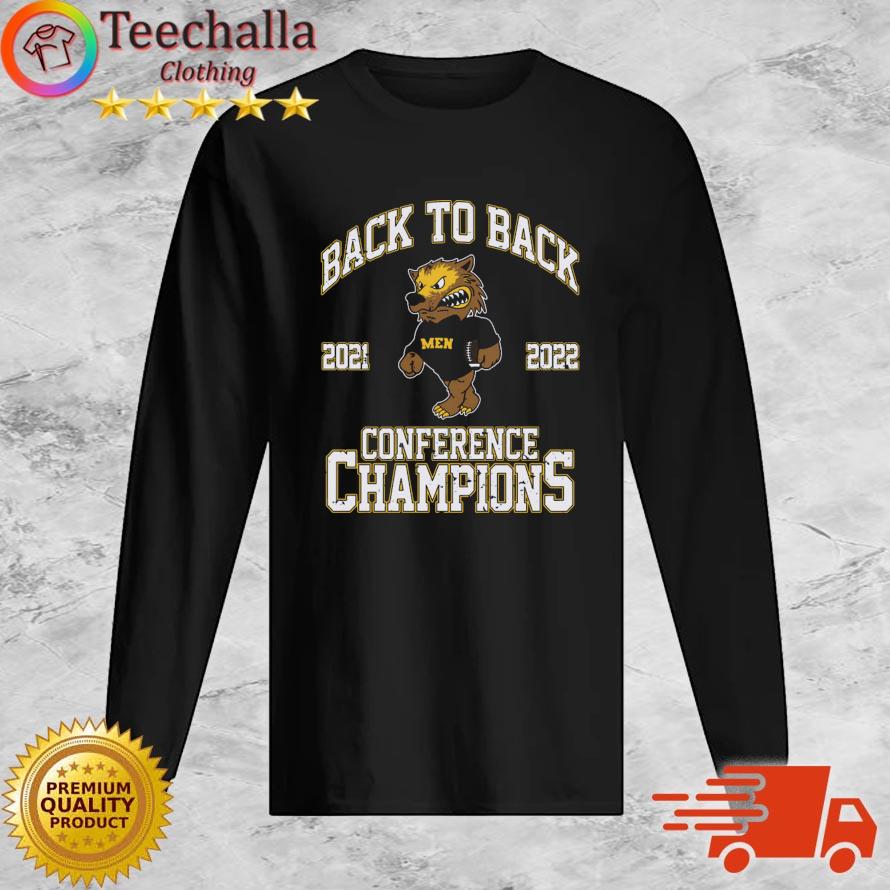 Men Back To Back Conference Champions 2021-2022 s Long Sleeve